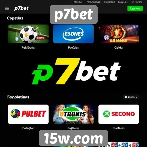 Comparativo das opções de apostas no p7bet