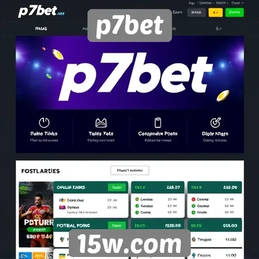 Características da plataforma de apostas p7bet